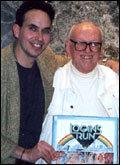 Paul with Bill Nolan at the 2002 World HorrorCon in Chicago