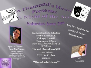 Fundraiser for A Diamond's Heart -- A Perfect Imperfection @ Washington Park Refectory